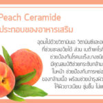 Peach-Ceramide-ส่วนประกอบของอาหารเสริม