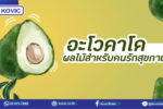 อะโวคาโด ผลไม้สำหรับคนรักสุขภาพ
